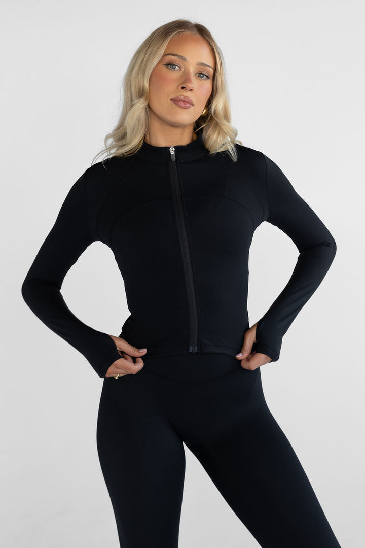 Aura Jacket in Black
