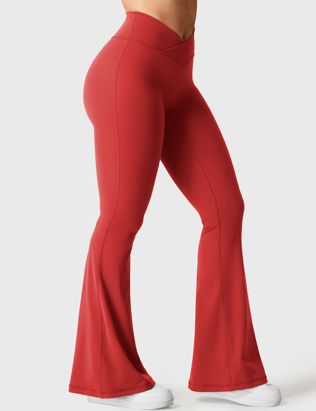 Josiah V-waistband Kalie Flare Seamless Leggings Black