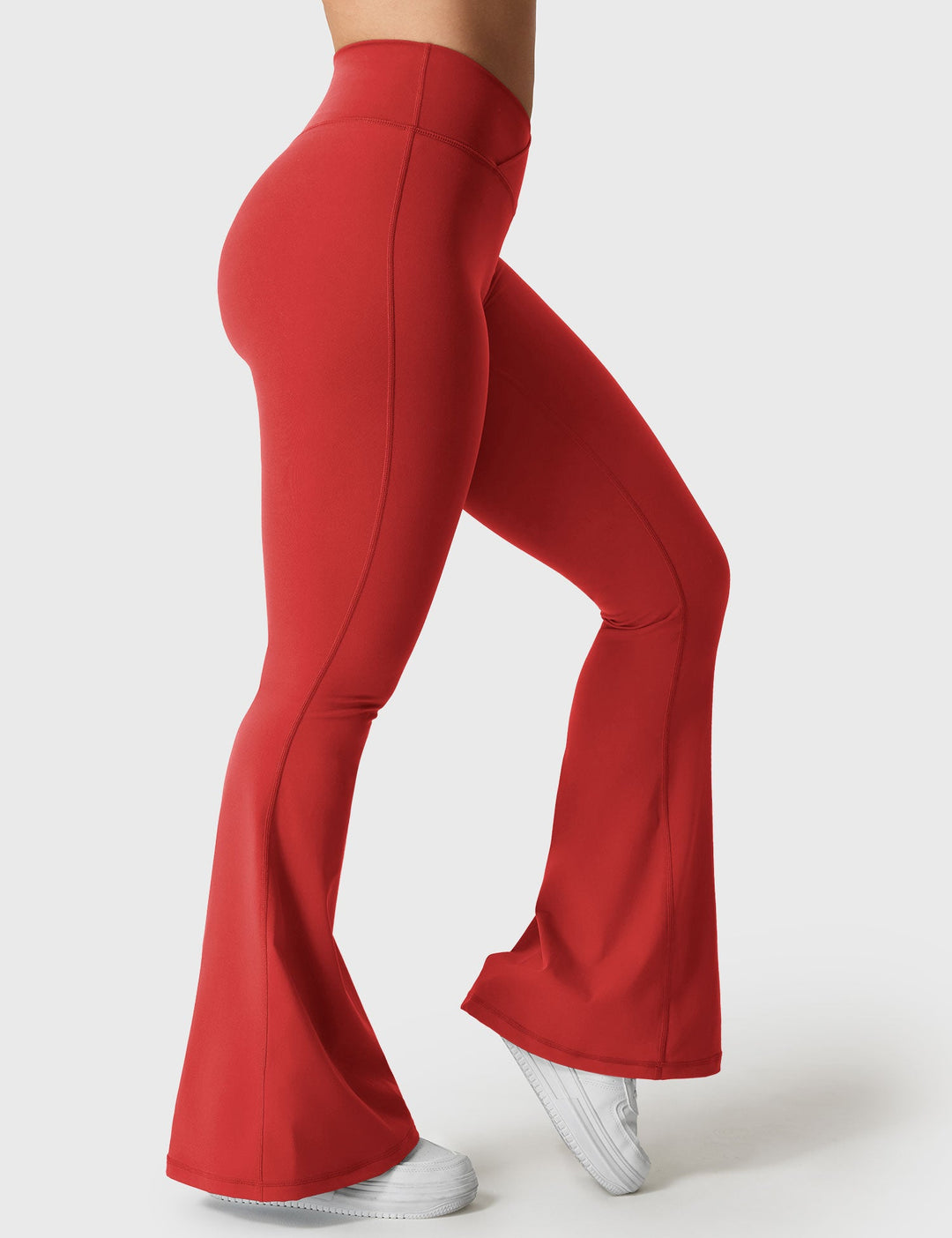 Josiah V-waistband Kalie Flare Seamless Leggings Black