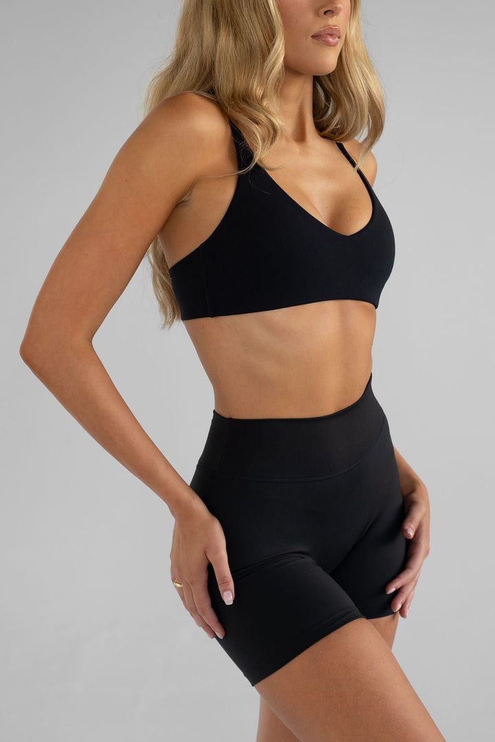 Nova Bike Shorts in Brown