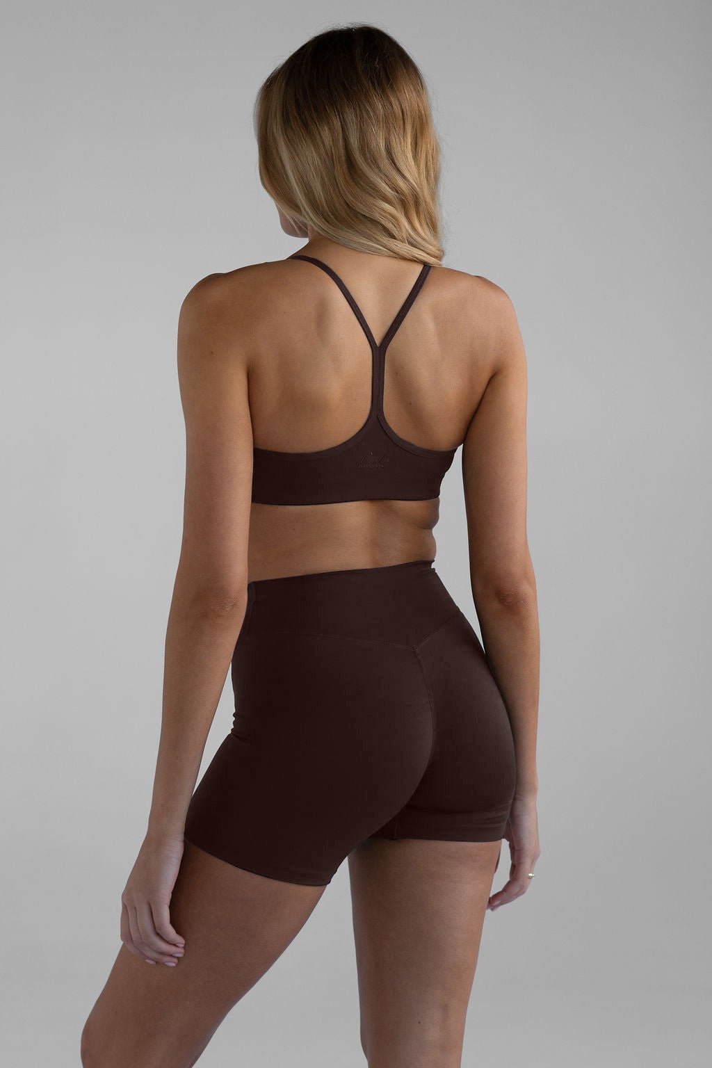 Nova Bike Shorts in Brown