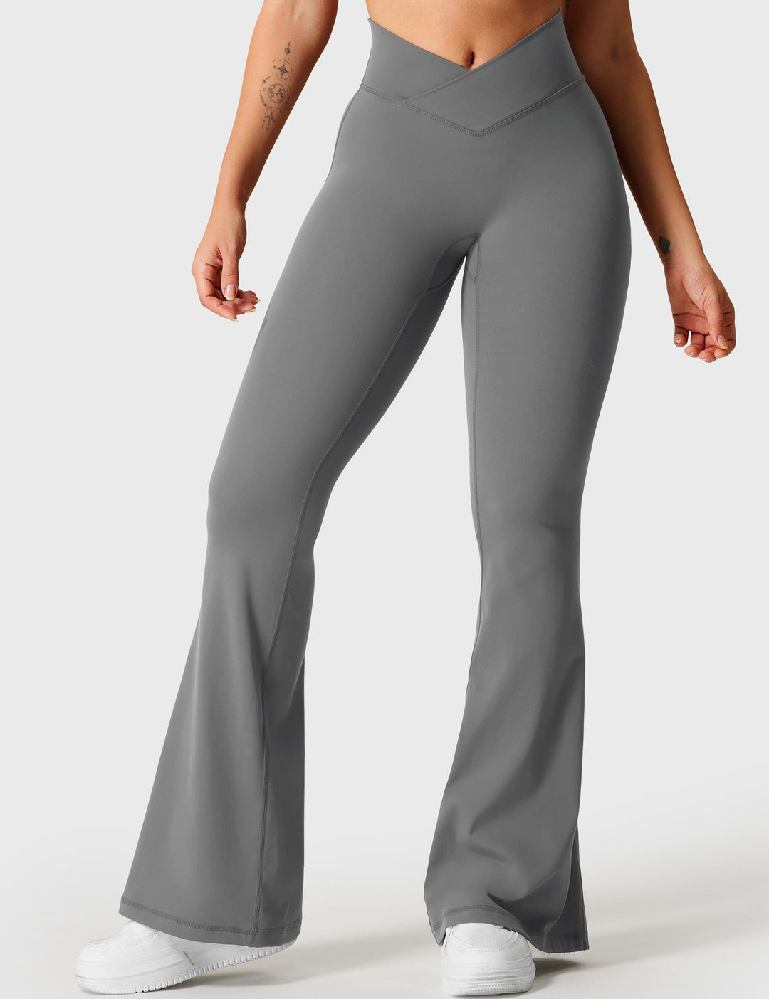 Josiah V-waistband Kalie Flare Seamless Leggings Black