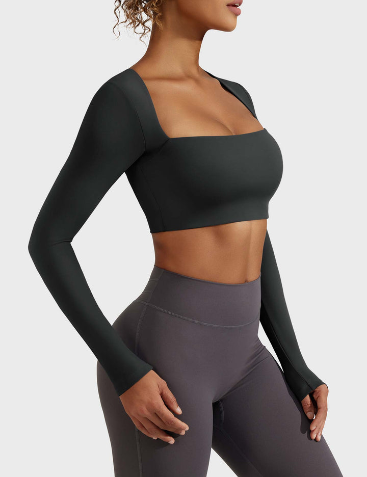 Emma Lane Long Sleeves Top White