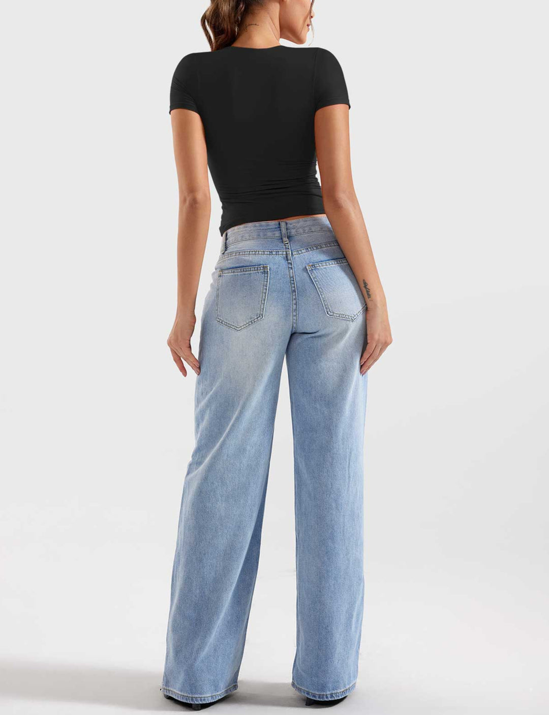 Oliver Zip Up Crop Top in Red