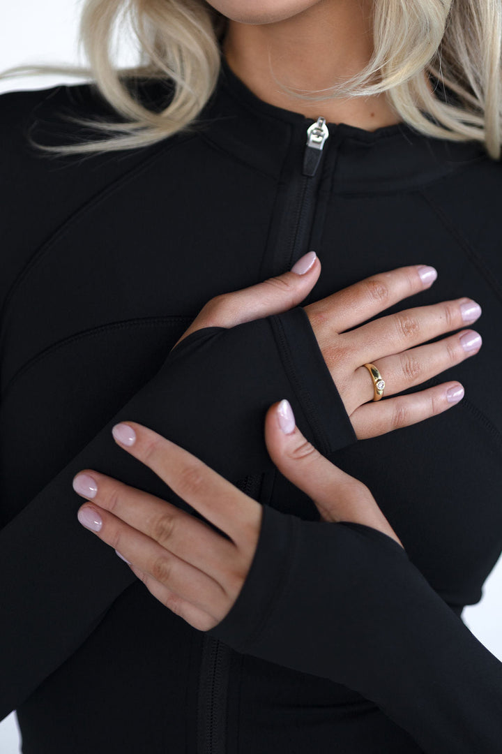 Aura Jacket in Black