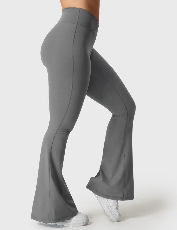Josiah V-waistband Kalie Flare Seamless Leggings Black