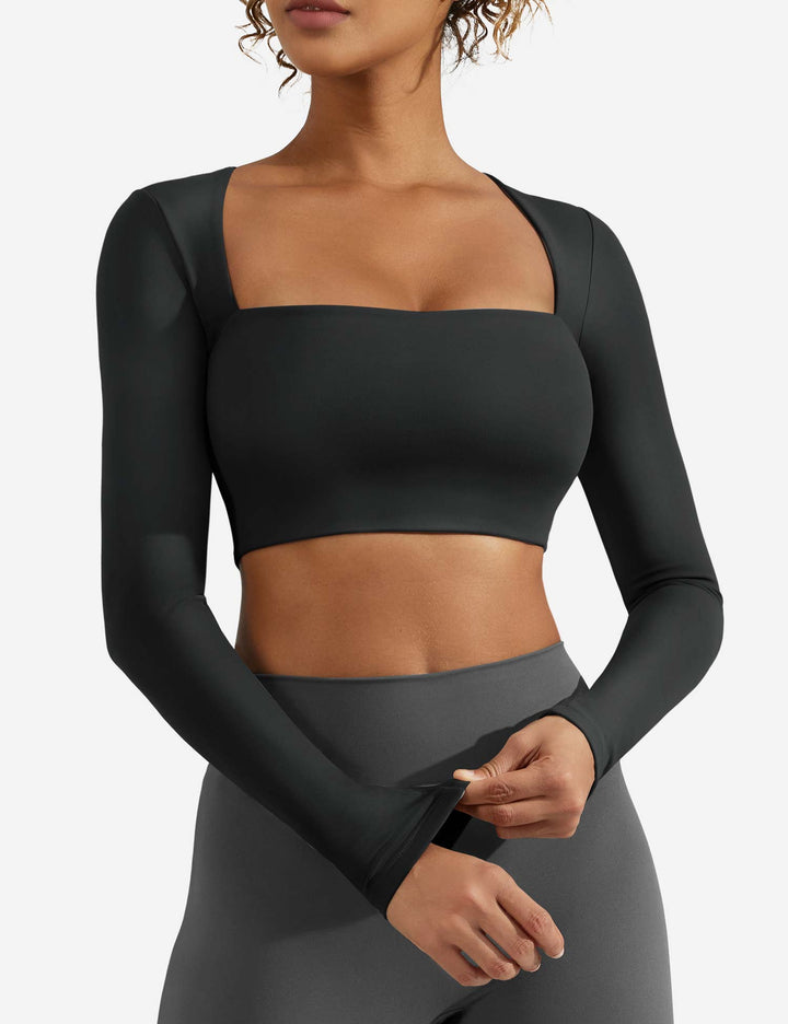 Emma Lane Long Sleeves Top White