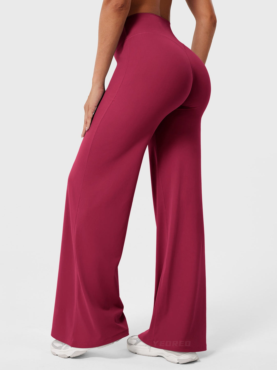 Dalyen Straight Seamless Leggings Maroon