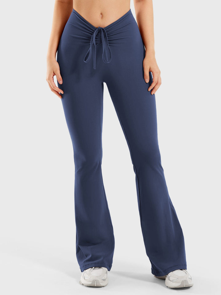 Althea Flare Legging in Navy