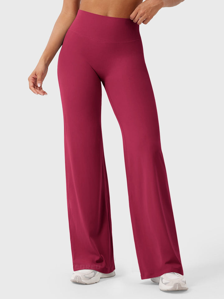 Dalyen Straight Seamless Leggings Maroon