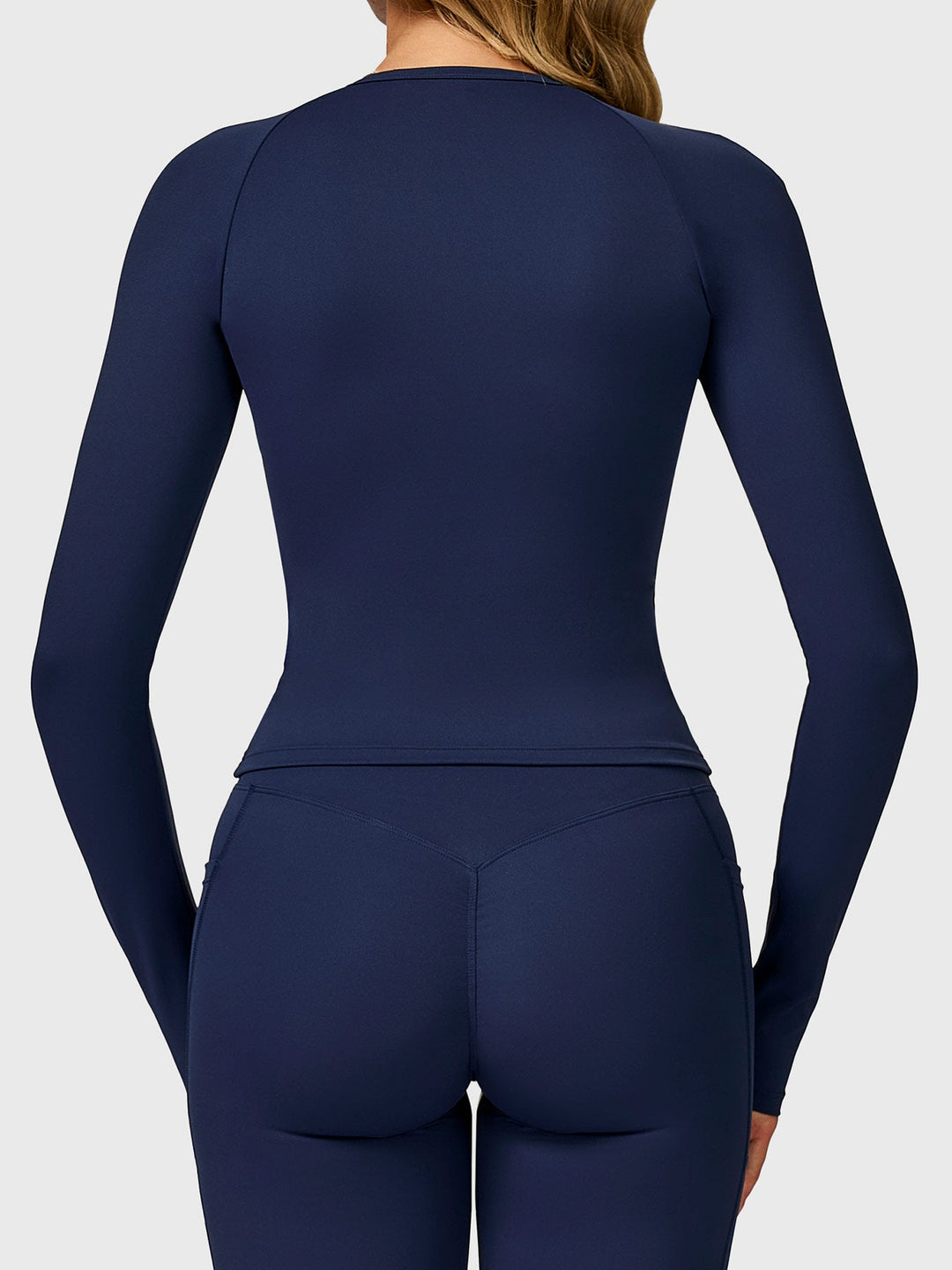 Lia long sleeve Top in Maroon