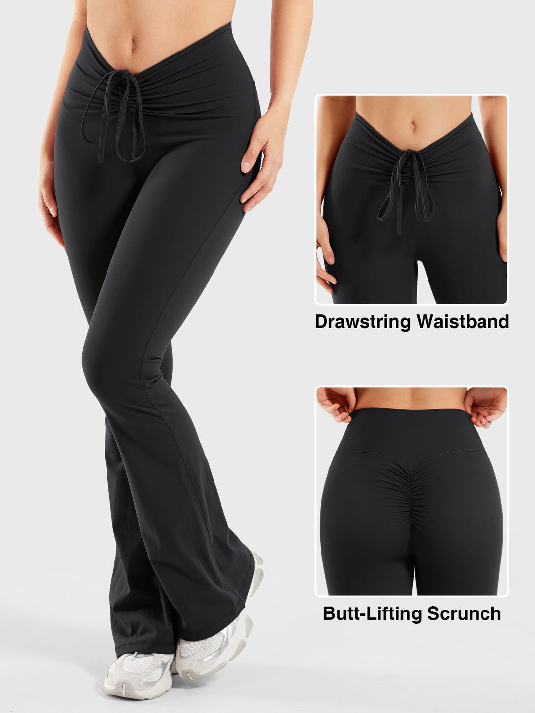 Althea Flare Legging in Navy