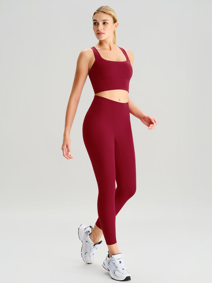 Aero Flex Crossback Co-ord Set in Skyblue