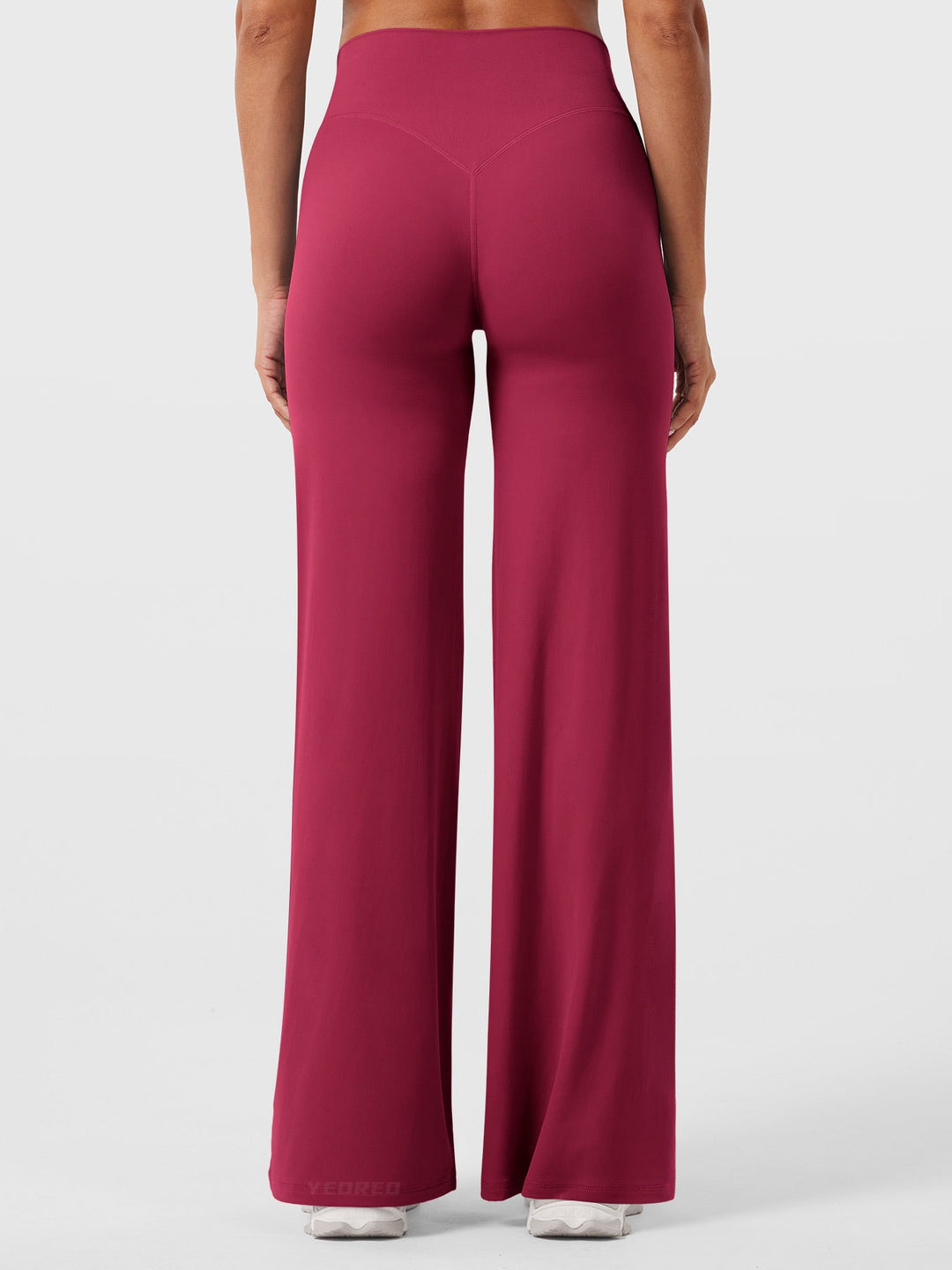 Dalyen Straight Seamless Leggings Maroon