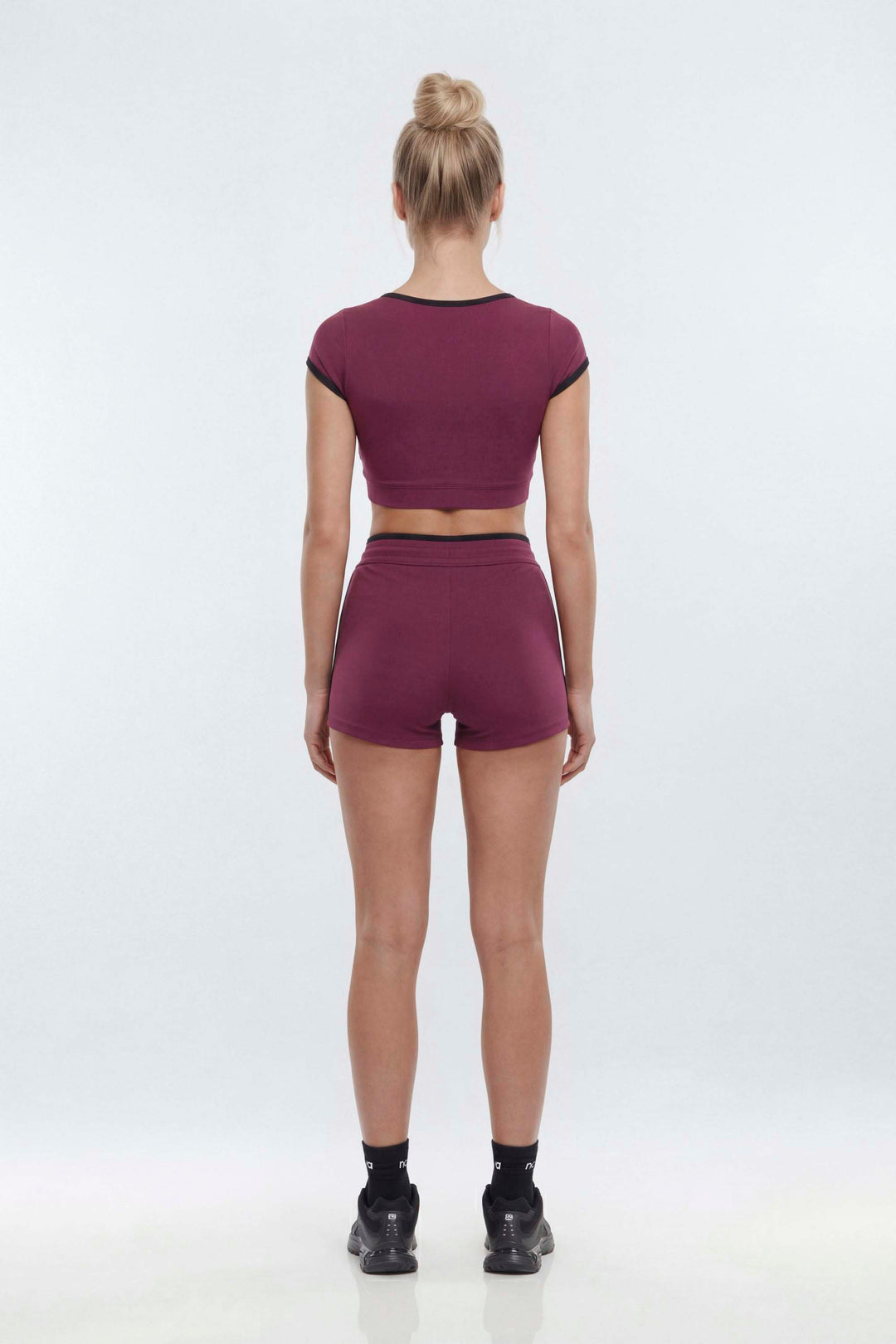 Crimson Contour Top