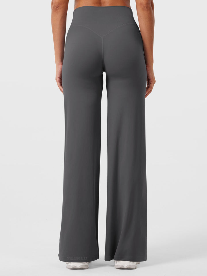 Dalyen Straight Seamless Leggings Maroon