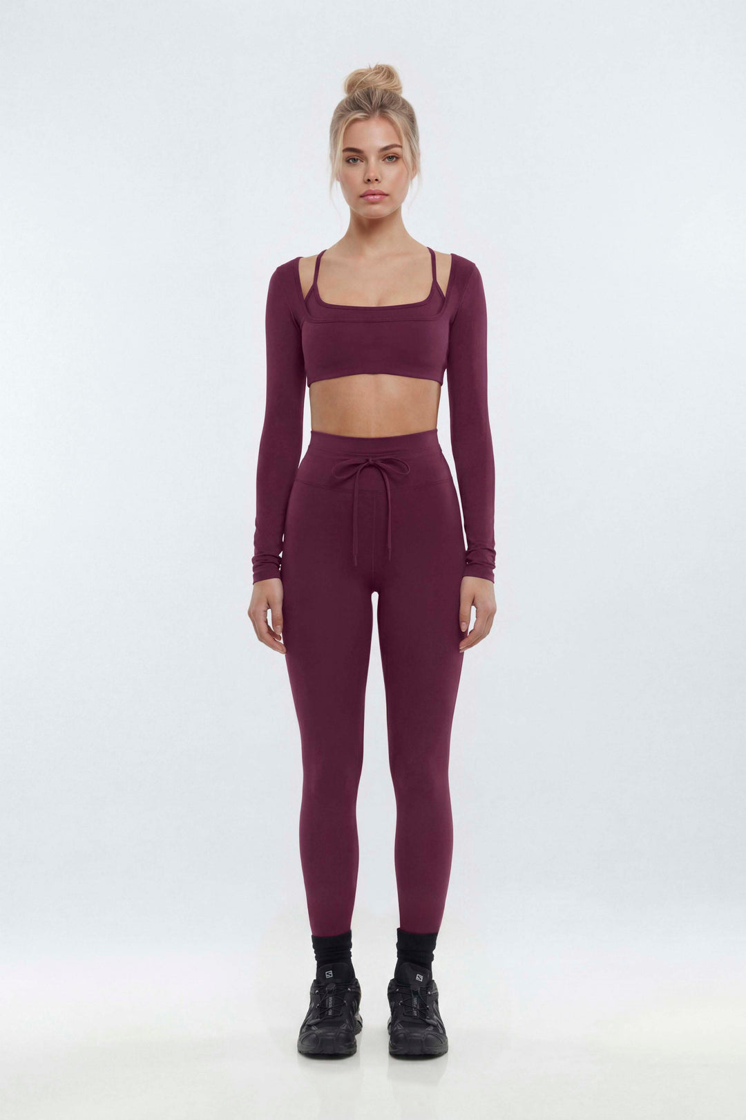 Illusion Layered Crop Top