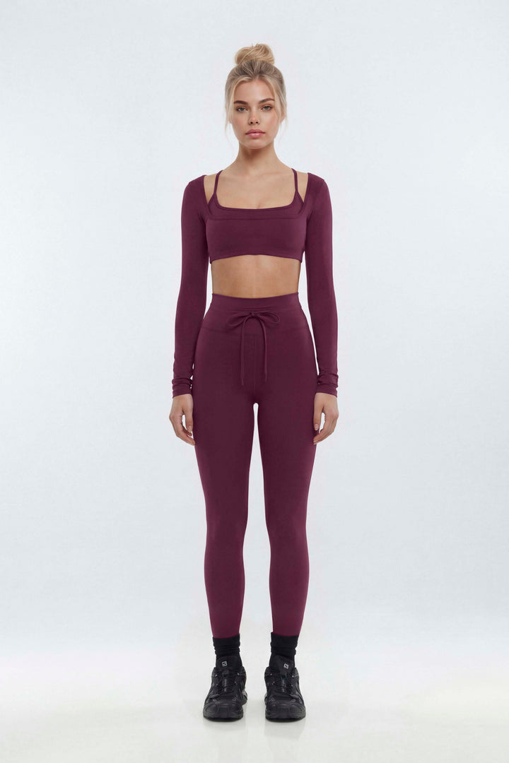 Illusion Layered Crop Top