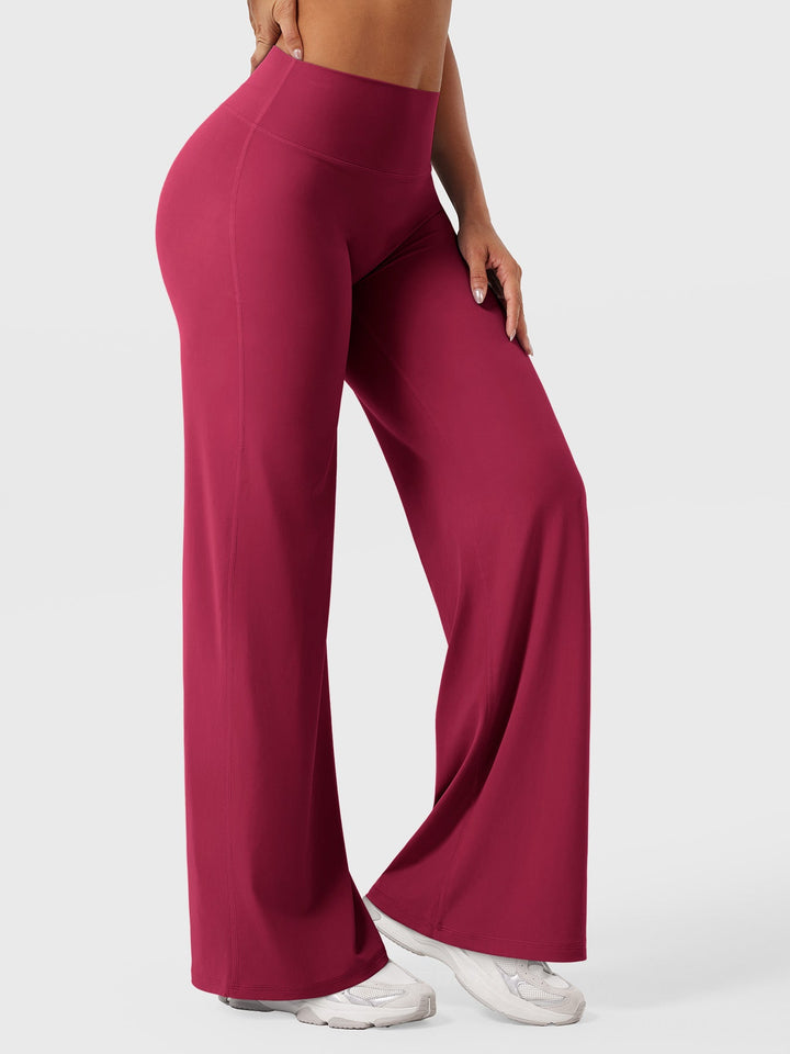 Dalyen Straight Seamless Leggings Maroon