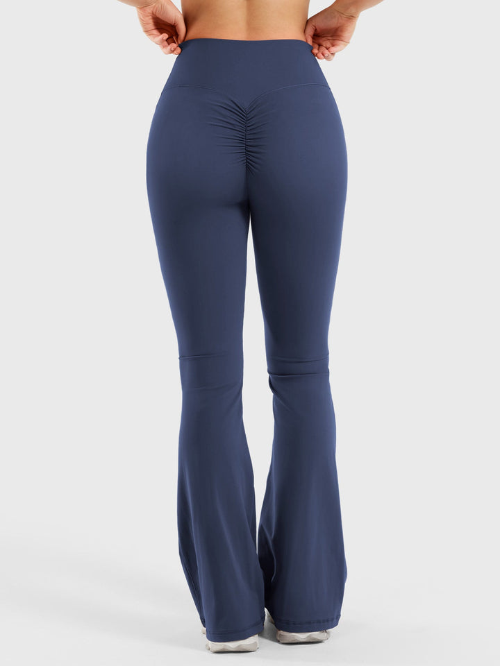 Althea Flare Legging in Navy