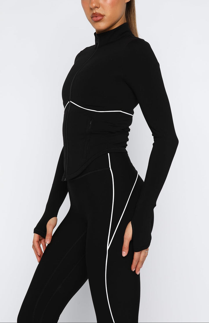 Parker Jacket in Maroon