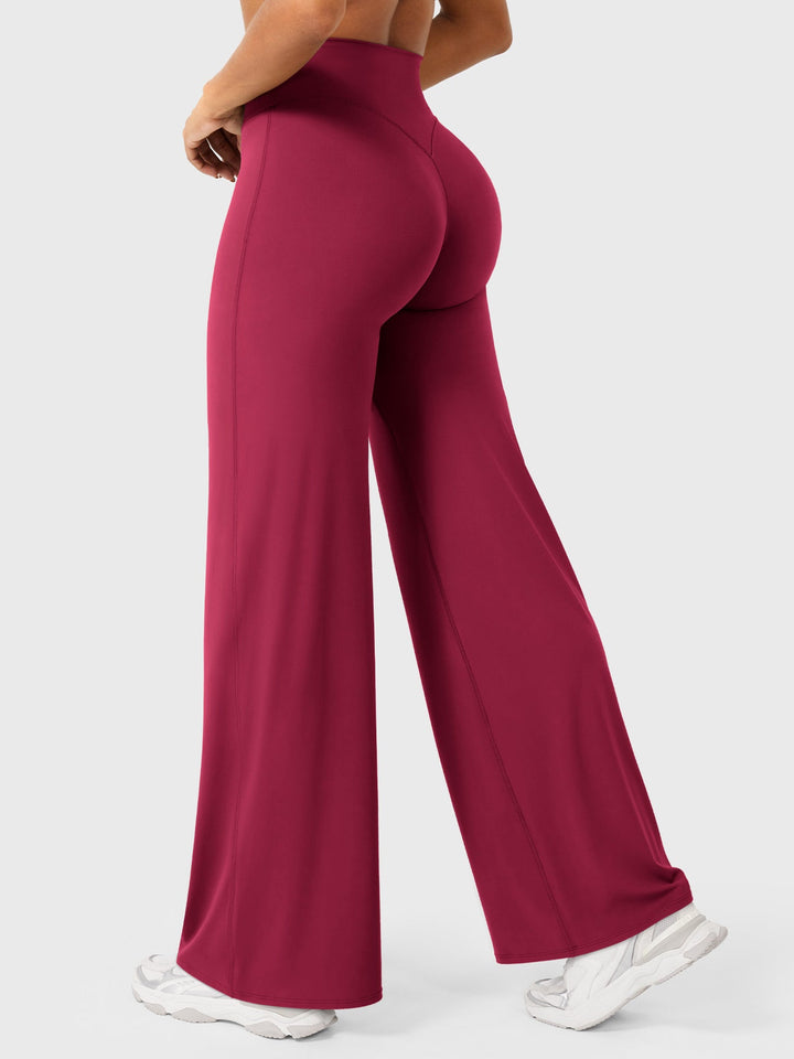 Dalyen Straight Seamless Leggings Maroon