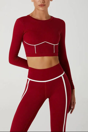 Quinn Long Sleeve Top in Black