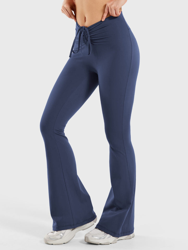 Althea Flare Legging in Navy