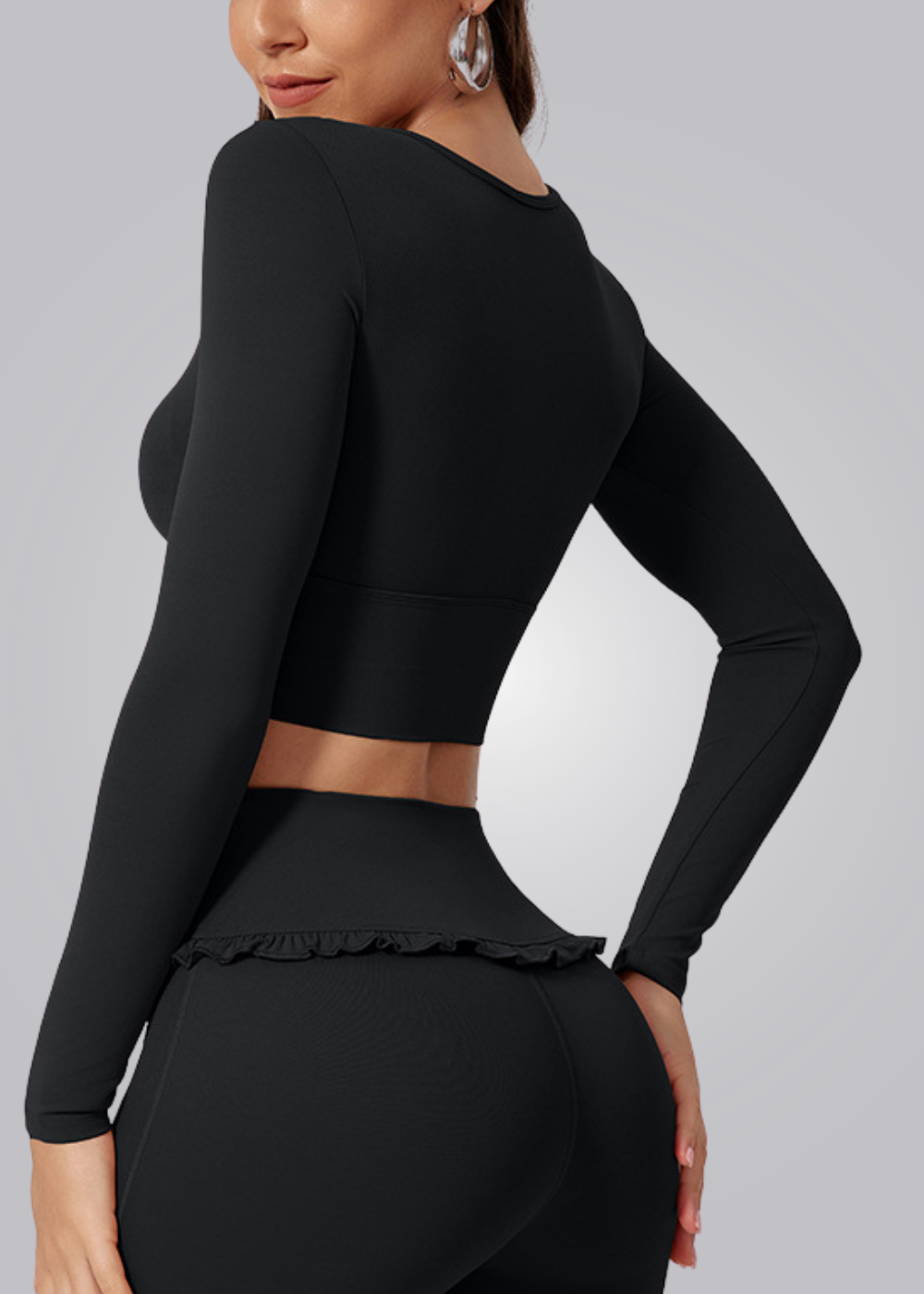 Pure Lift Ruffles full sleeve Top