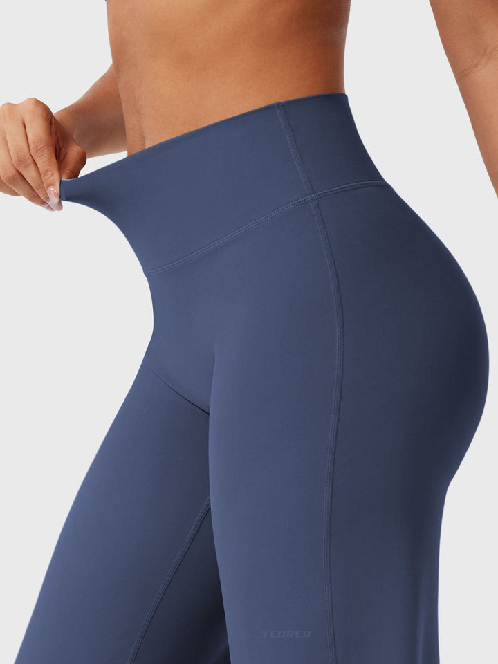 Dalyen Straight Seamless Leggings Maroon