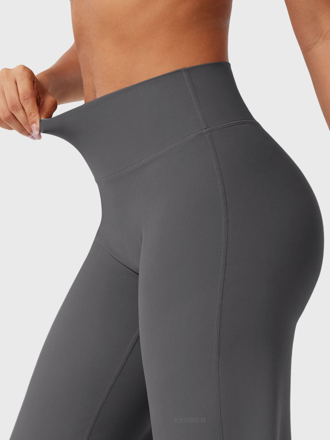 Dalyen Straight Seamless Leggings Maroon