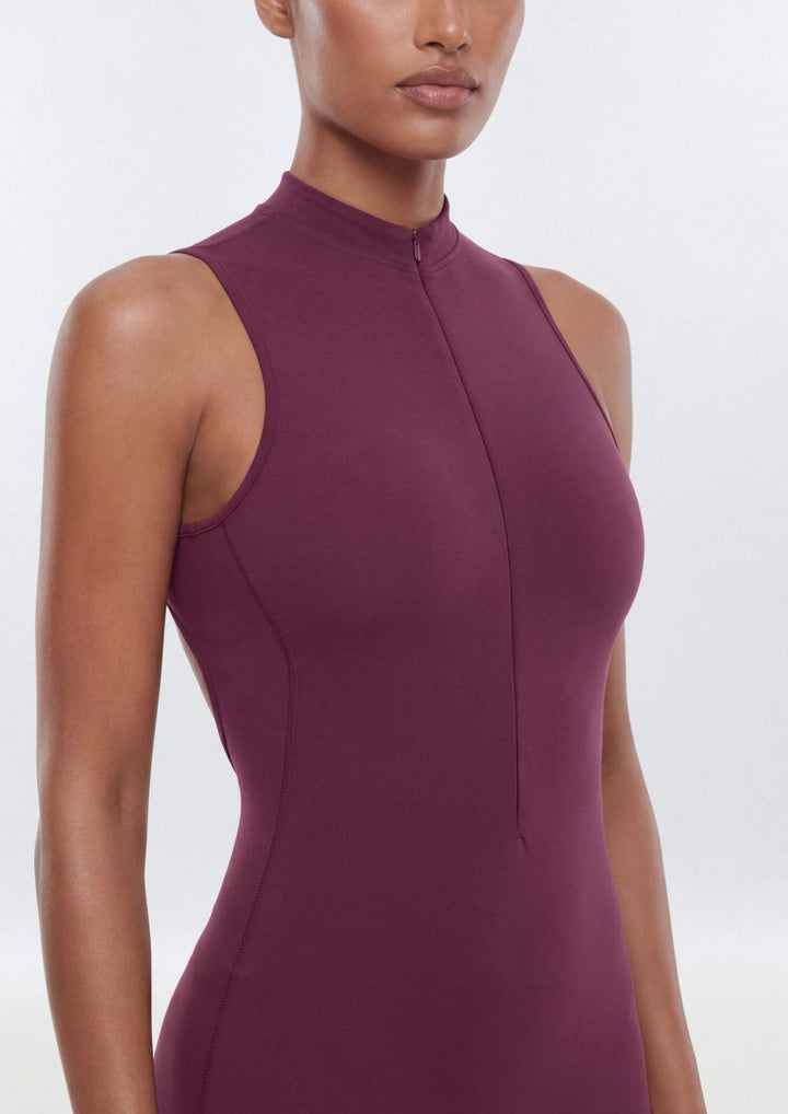 Kinetic Zip-Up Bodysuit