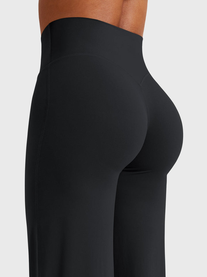 Dalyen Straight Seamless Leggings Maroon