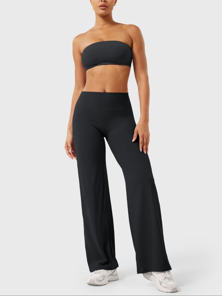 Dalyen Straight Seamless Leggings Maroon