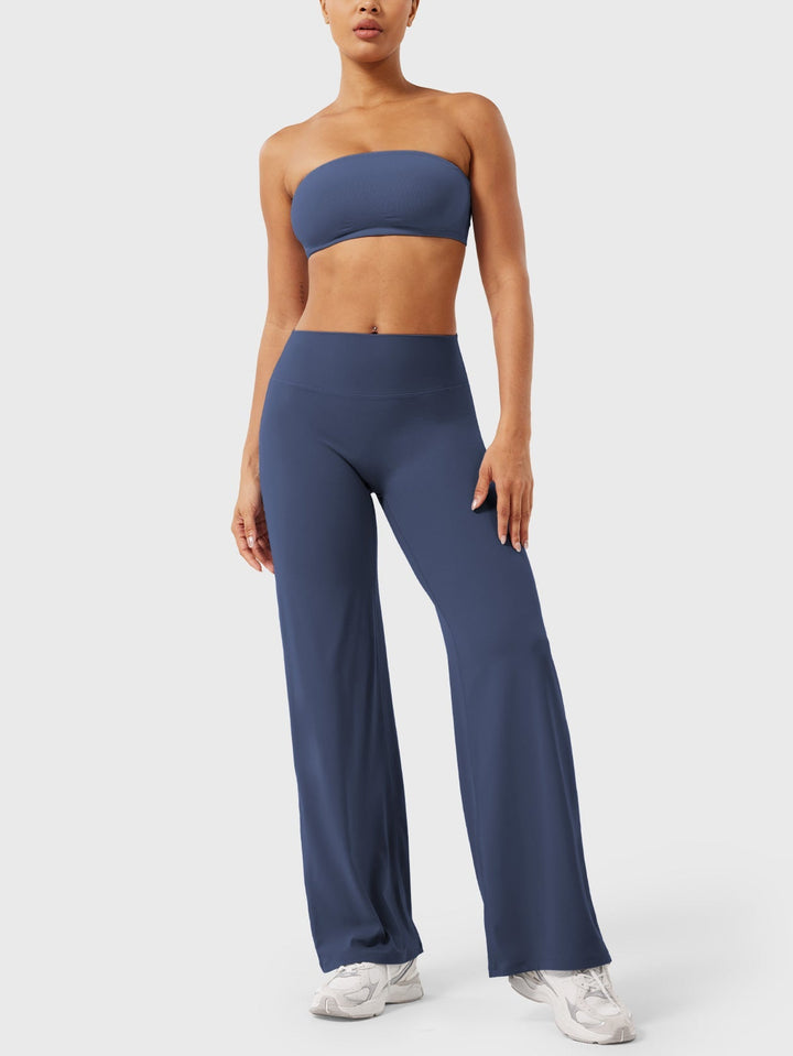 Dalyen Straight Seamless Leggings Maroon