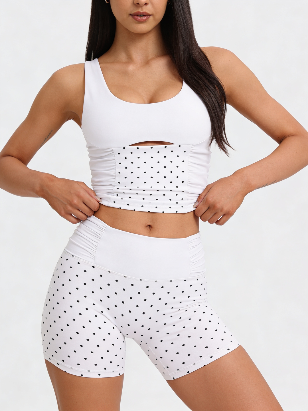 Darling Dot Short White