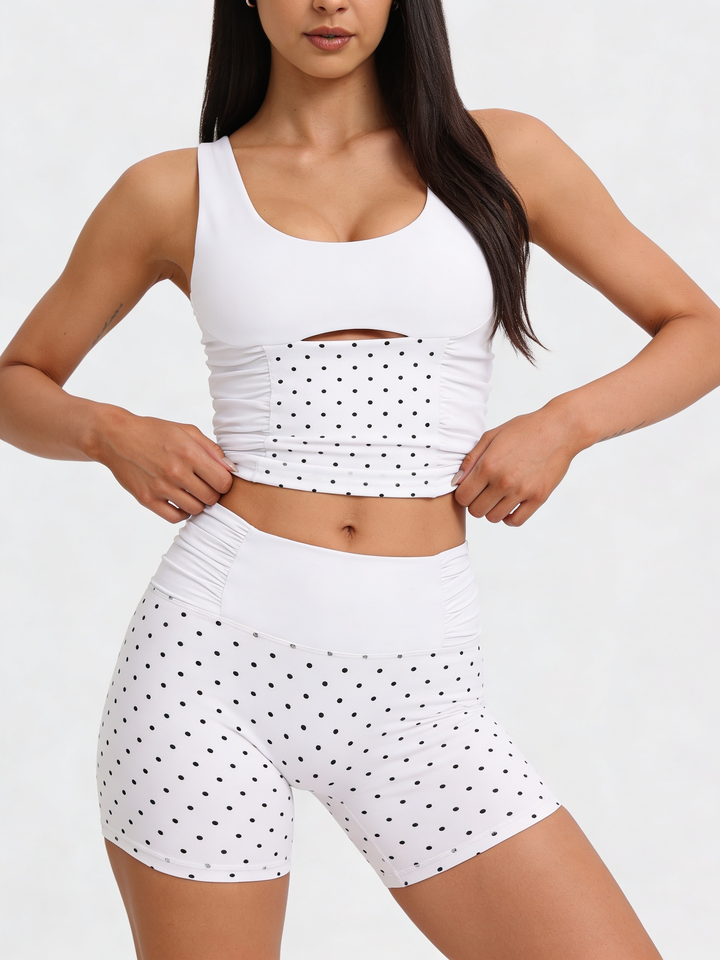 Darling Dot Short White