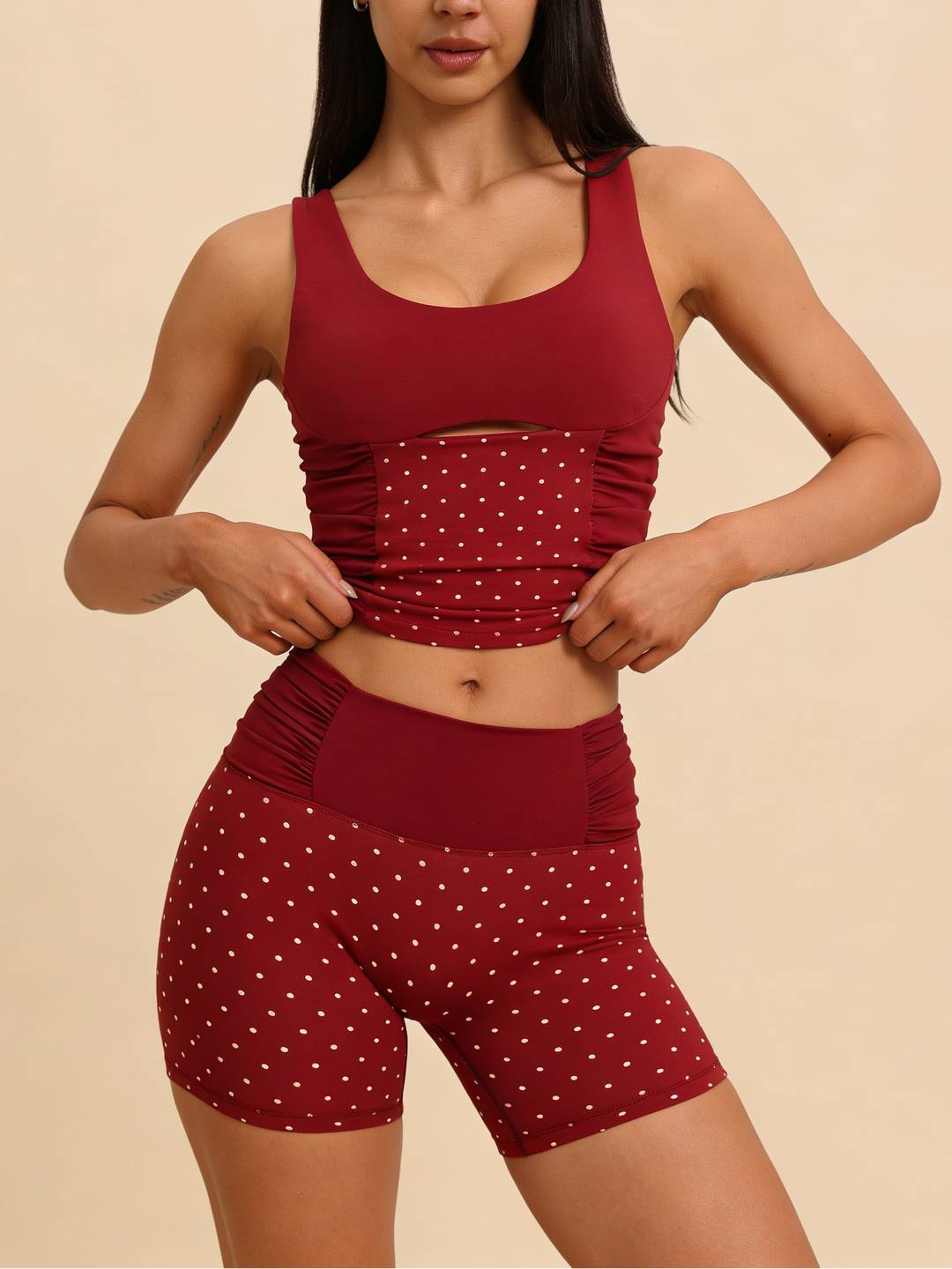 Darling Dot Short White