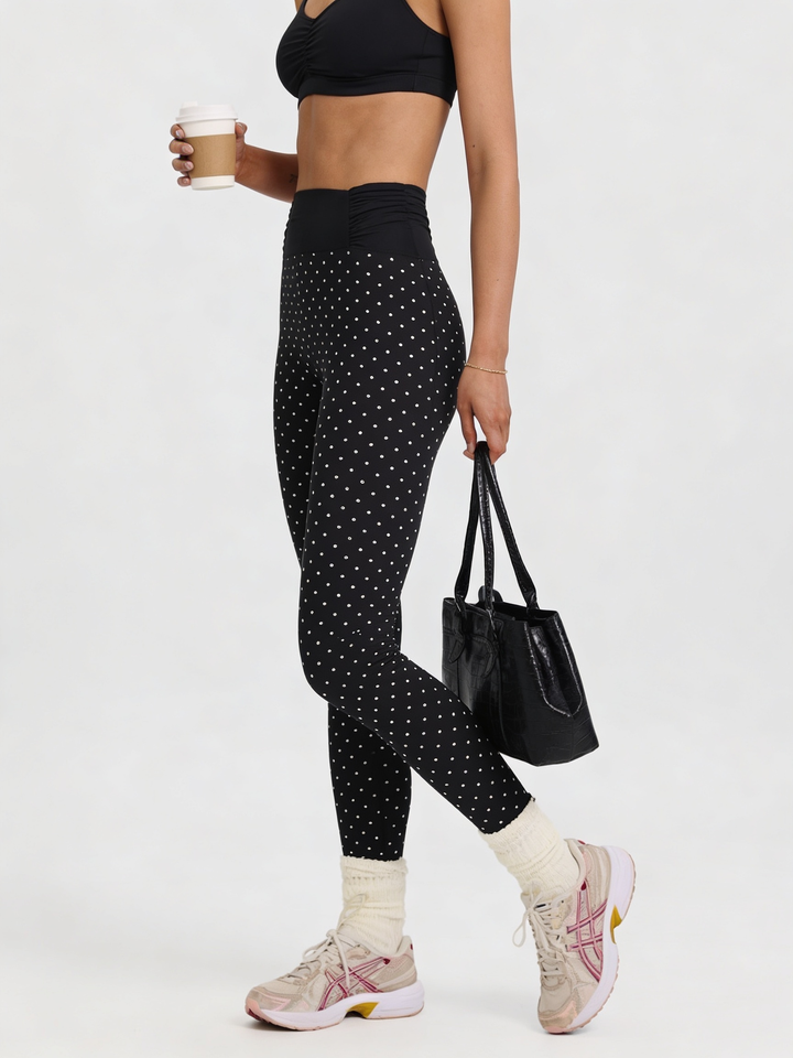 Darling Dot Legging Black