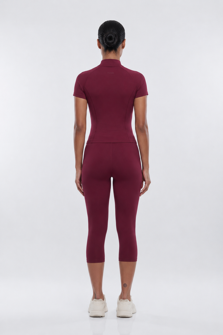 Elysian Short-Sleeve Zip Jacket