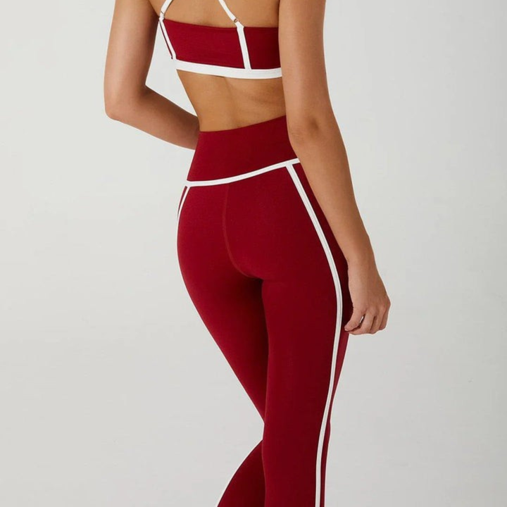 Blake Legging in Maroon