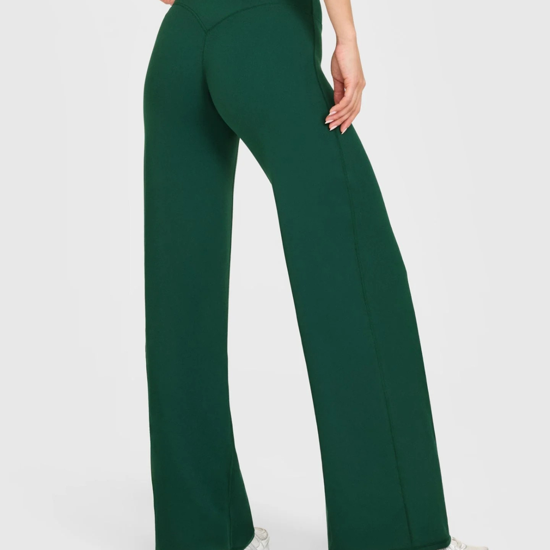 Dalyen Straight Seamless Leggings Red