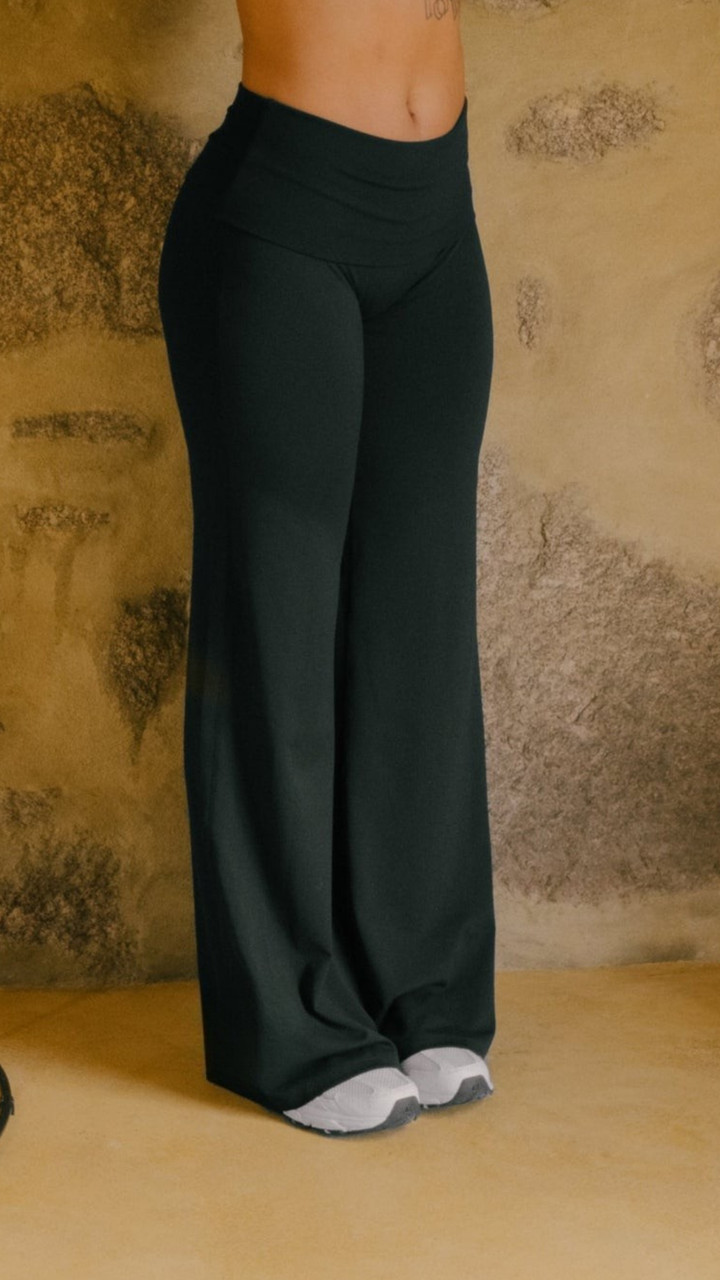 Remi Fold Over Flared Legging