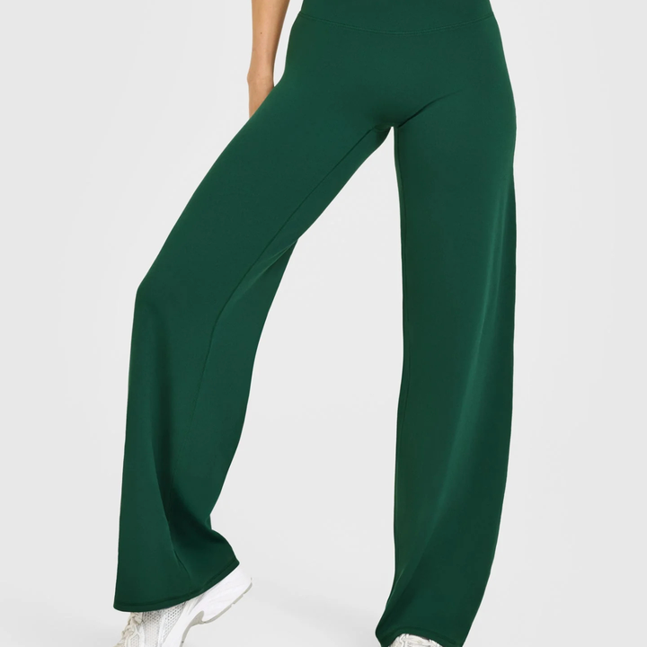 Dalyen Straight Seamless Leggings Red