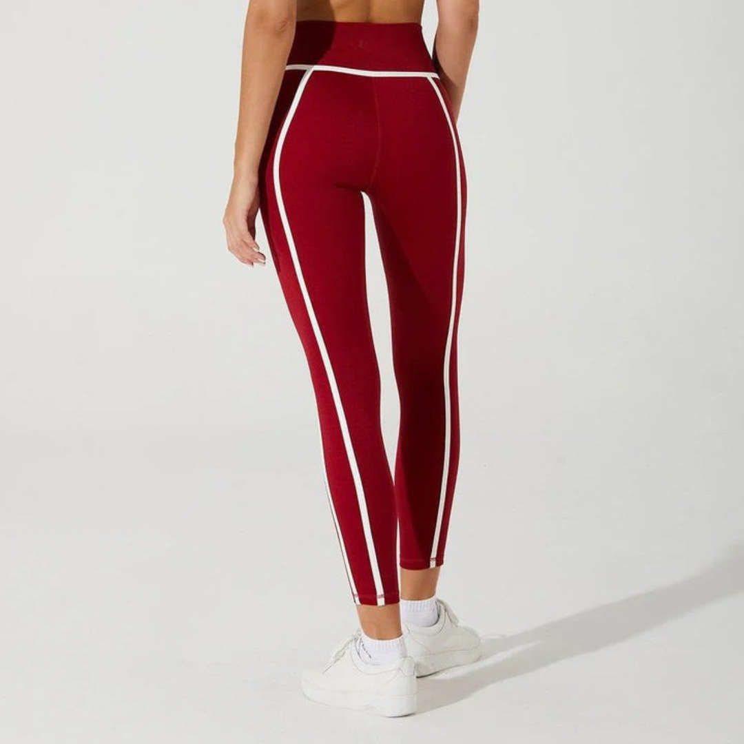 Blake Legging in Maroon