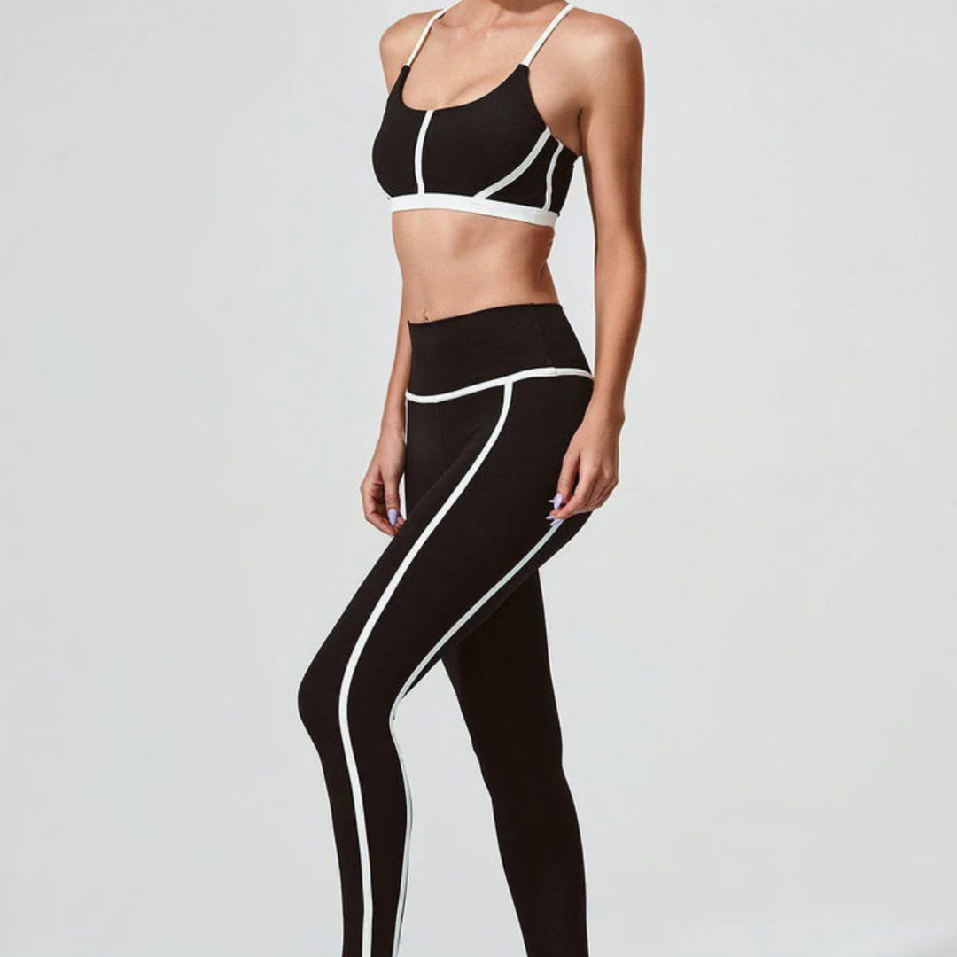 Blake Sports Bra in Maroon