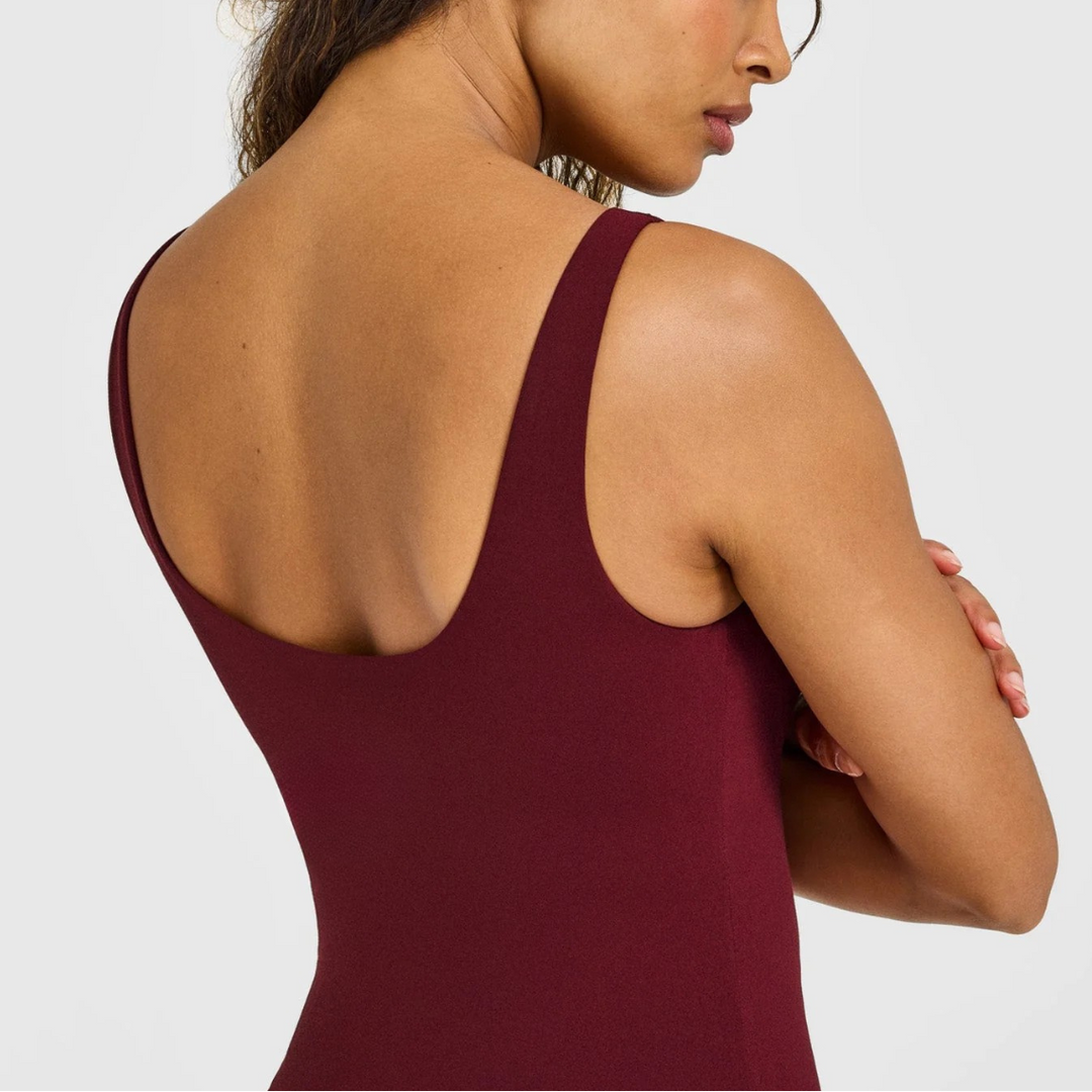 Vanessa Scoop Neck Vest in Blue